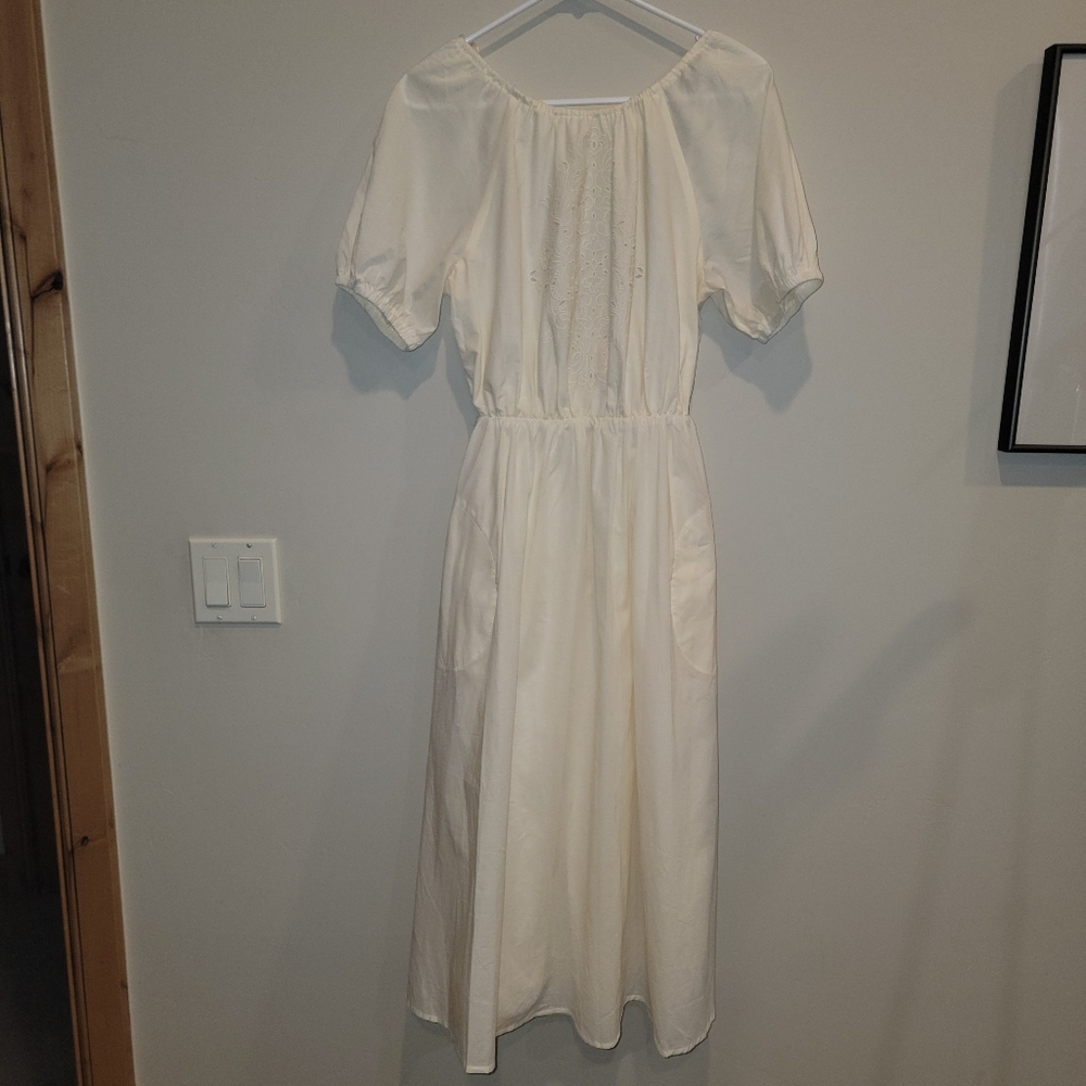 RTR Dress Pamela Love Designer Dress cotton with embroidered bodice - Picture 5 of 10
